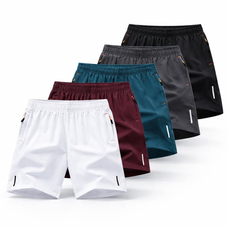 Leichte Sport-Shorts für Herren (5er-Set)