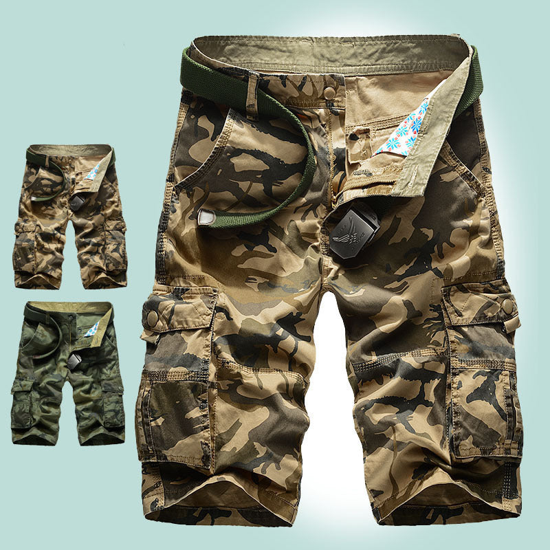 Lässige Baumwoll Camouflage Herren Shorts (1 kaufen, 1 GRATIS dazu)