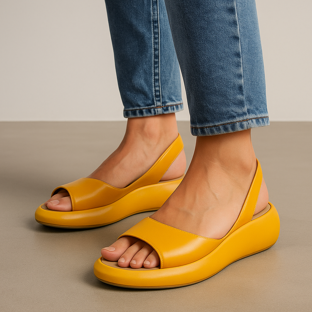 Orthopädische Sandalen mit ergonomischem Fußbett