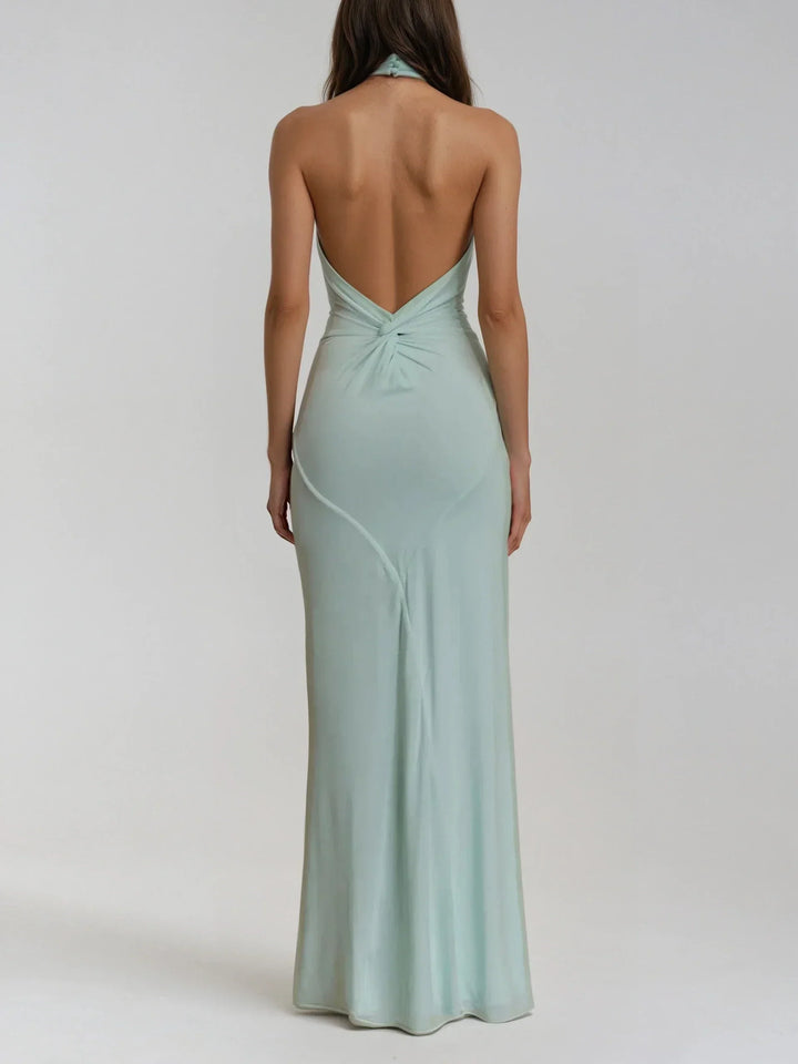 Halter Maxikleid