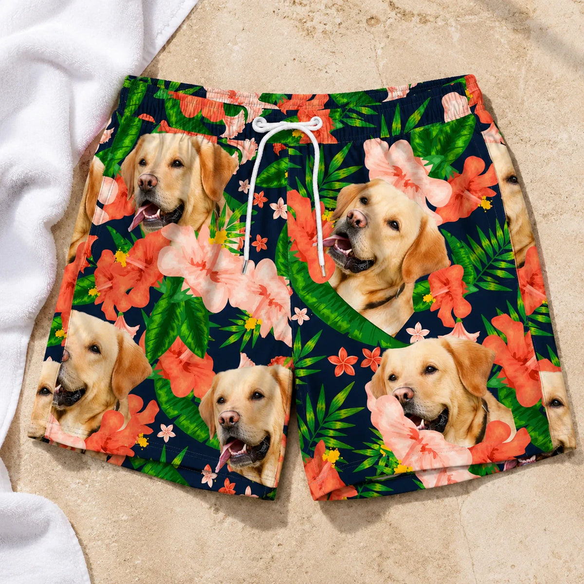 Personalisierte Badehose "Haustier"