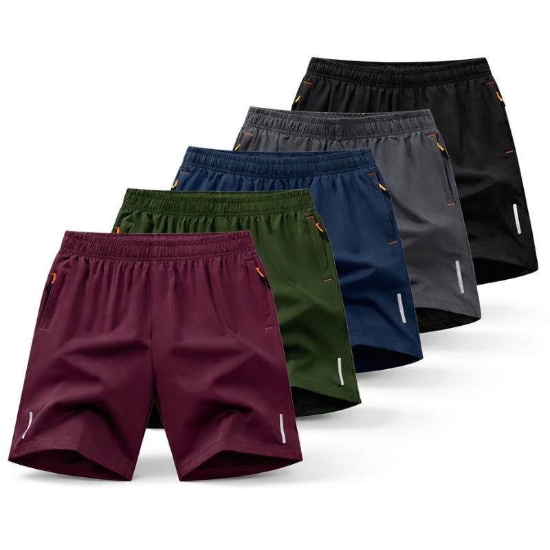 Leichte Sport-Shorts für Herren (5er-Set)