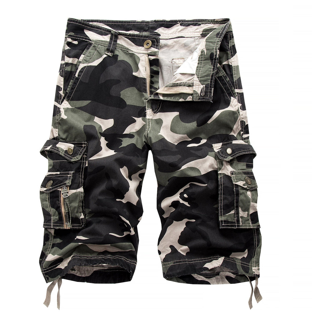 Herren Outdoor-Camouflage-Cargoshorts (1 kaufen, 1 GRATIS dazu)