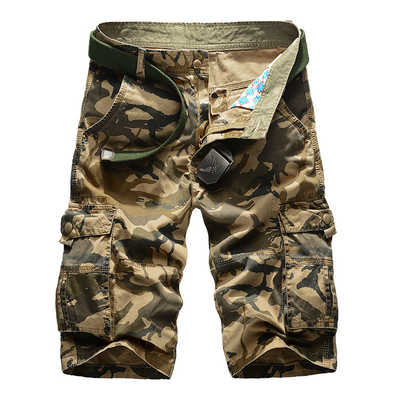 Lässige Baumwoll Camouflage Herren Shorts (1 kaufen, 1 GRATIS dazu)