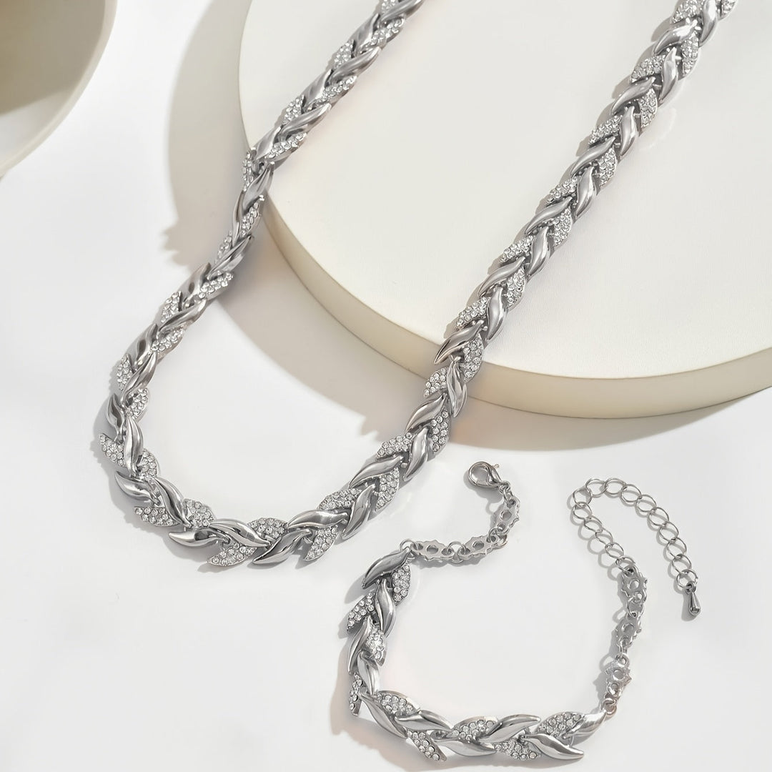 Kristall-Schmuckset