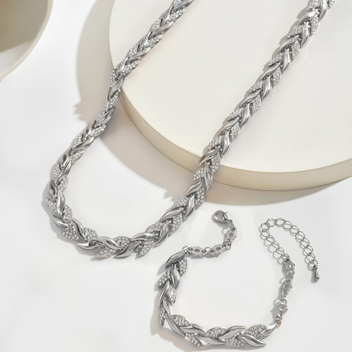 Kristall-Schmuckset