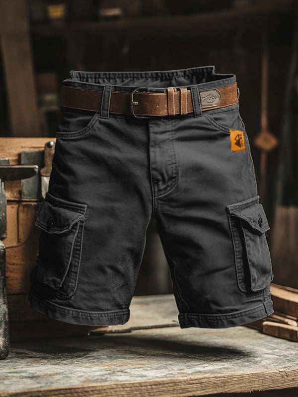Vintage Cargo-Shorts mit Mehrfachtaschen (1 Kaufen, 1 GRATIS dazu)