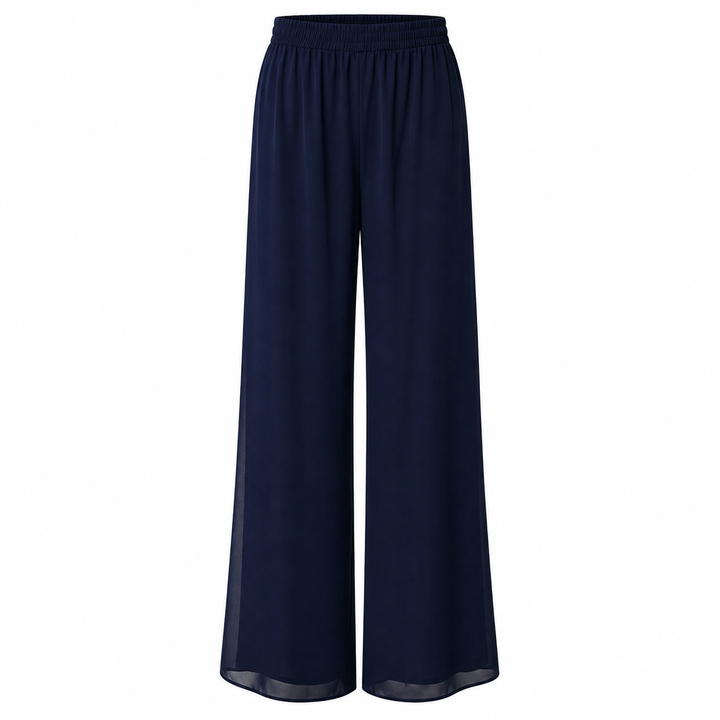 Zweiteiliges Set mit mehrlagigem Oberteil und Hose