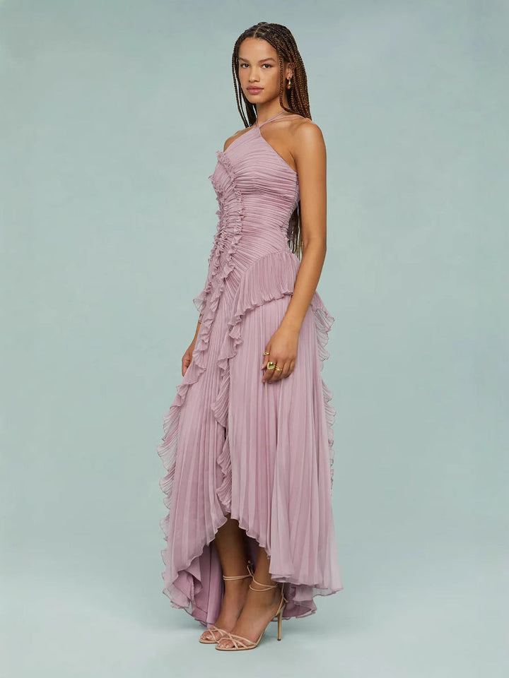 Spiral-Rüschenkleid