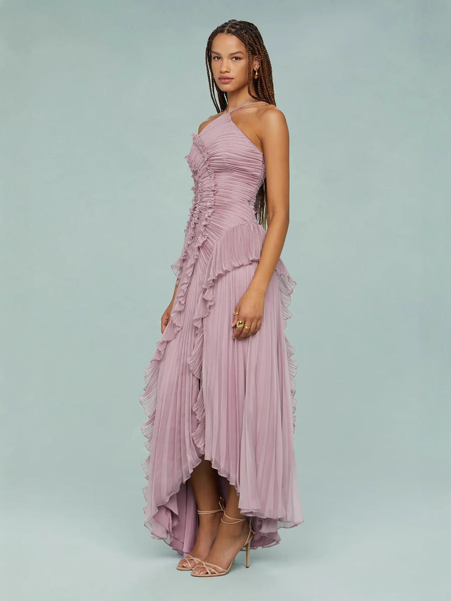 Spiral-Rüschenkleid