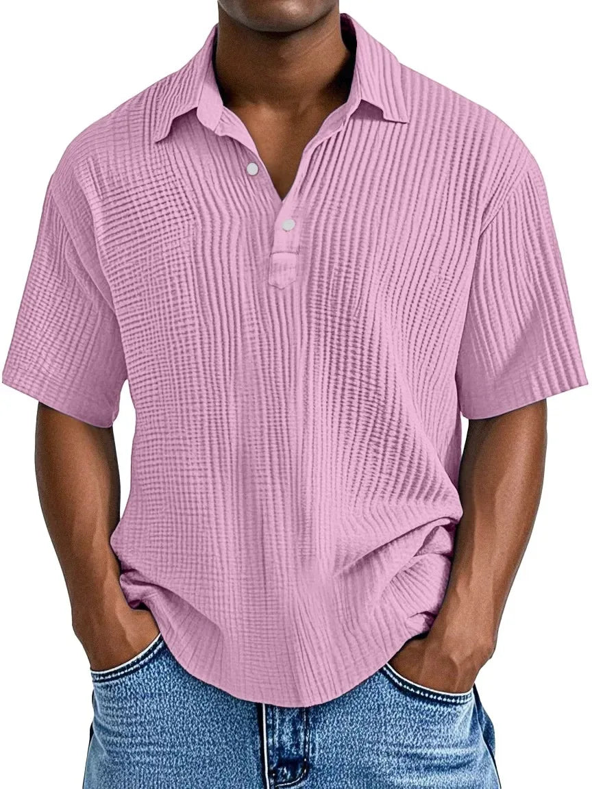 Retro-Sommerhemd für Herren (1 kaufen, 1 GRATIS dazu)