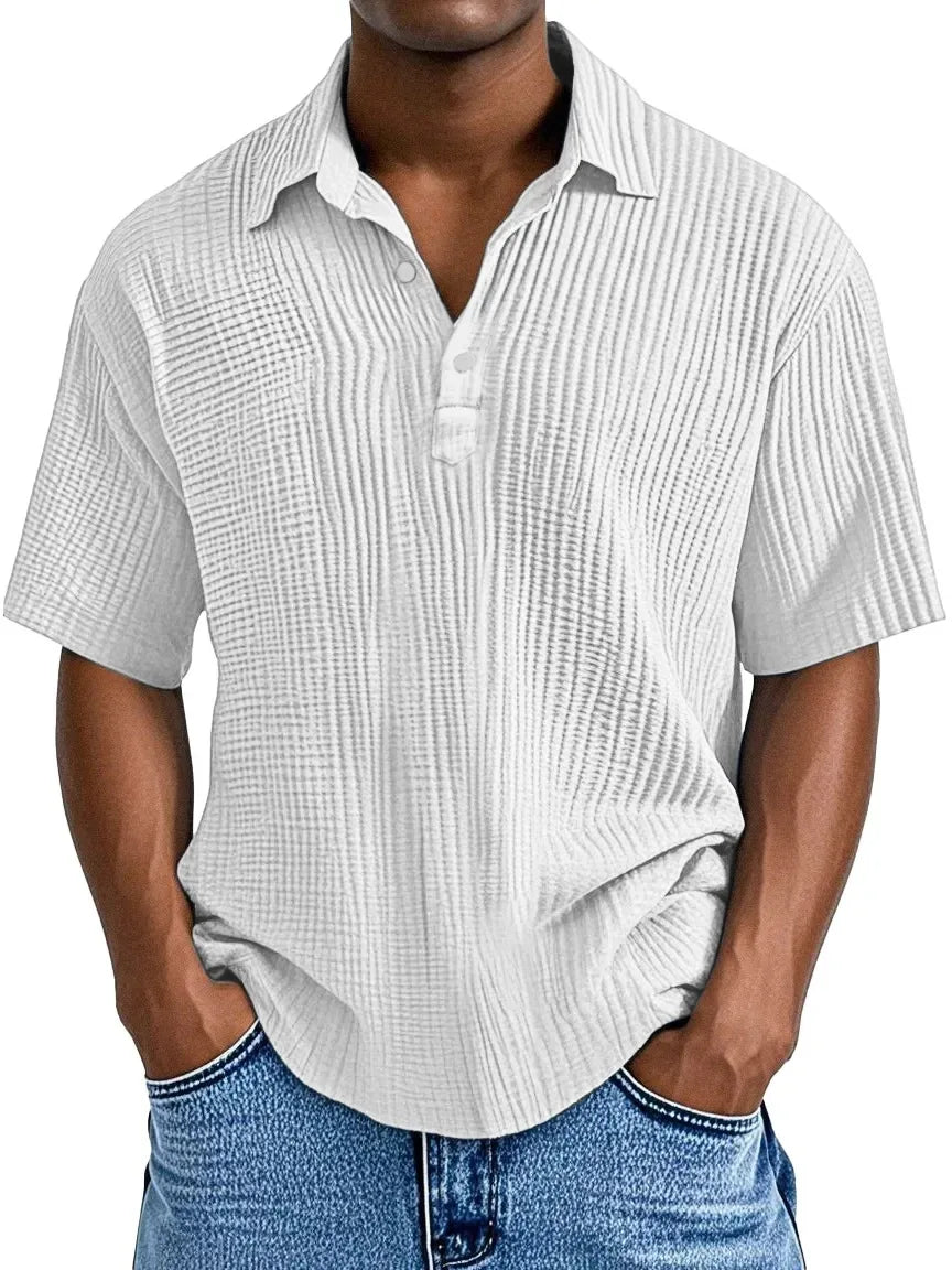 Retro-Sommerhemd für Herren (1 kaufen, 1 GRATIS dazu)