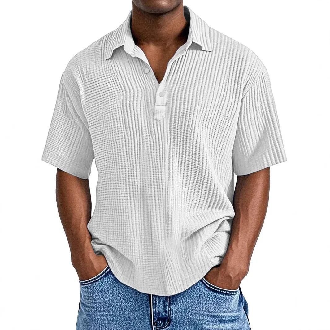 Retro-Sommerhemd für Herren (1 kaufen, 1 GRATIS dazu)