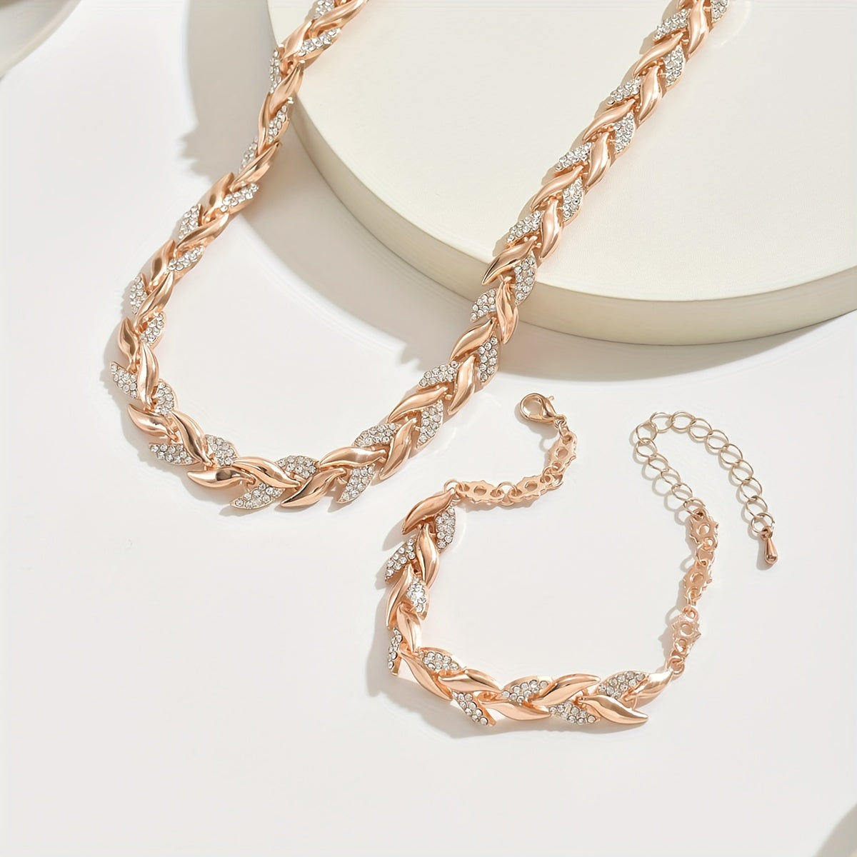 Kristall-Schmuckset