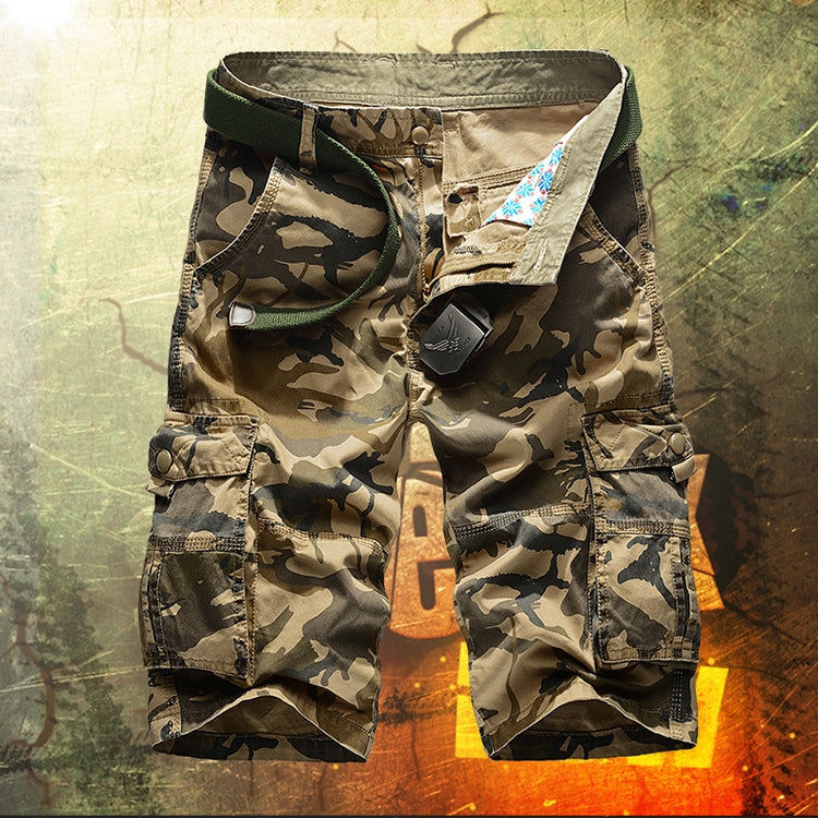 Lässige Baumwoll Camouflage Herren Shorts (1 kaufen, 1 GRATIS dazu)