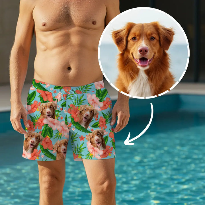 Personalisierte Badehose "Haustier"