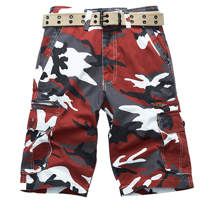 Lässige Strand CamouflageBaumwollshorts für Herren (1 kaufen, 1 GRATIS dazu)