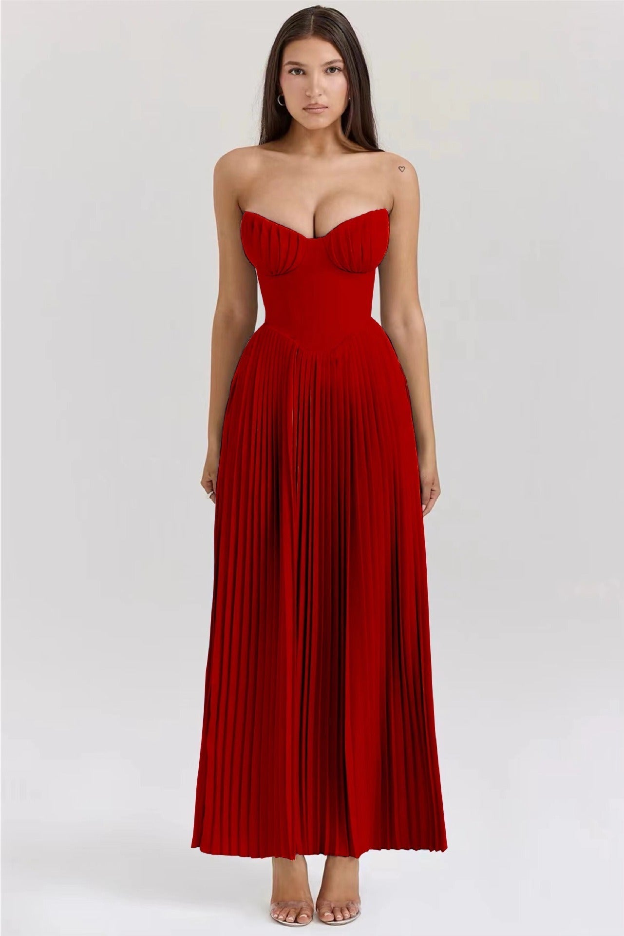 Luxuriöses Maxikleid mit Sanftem Fall