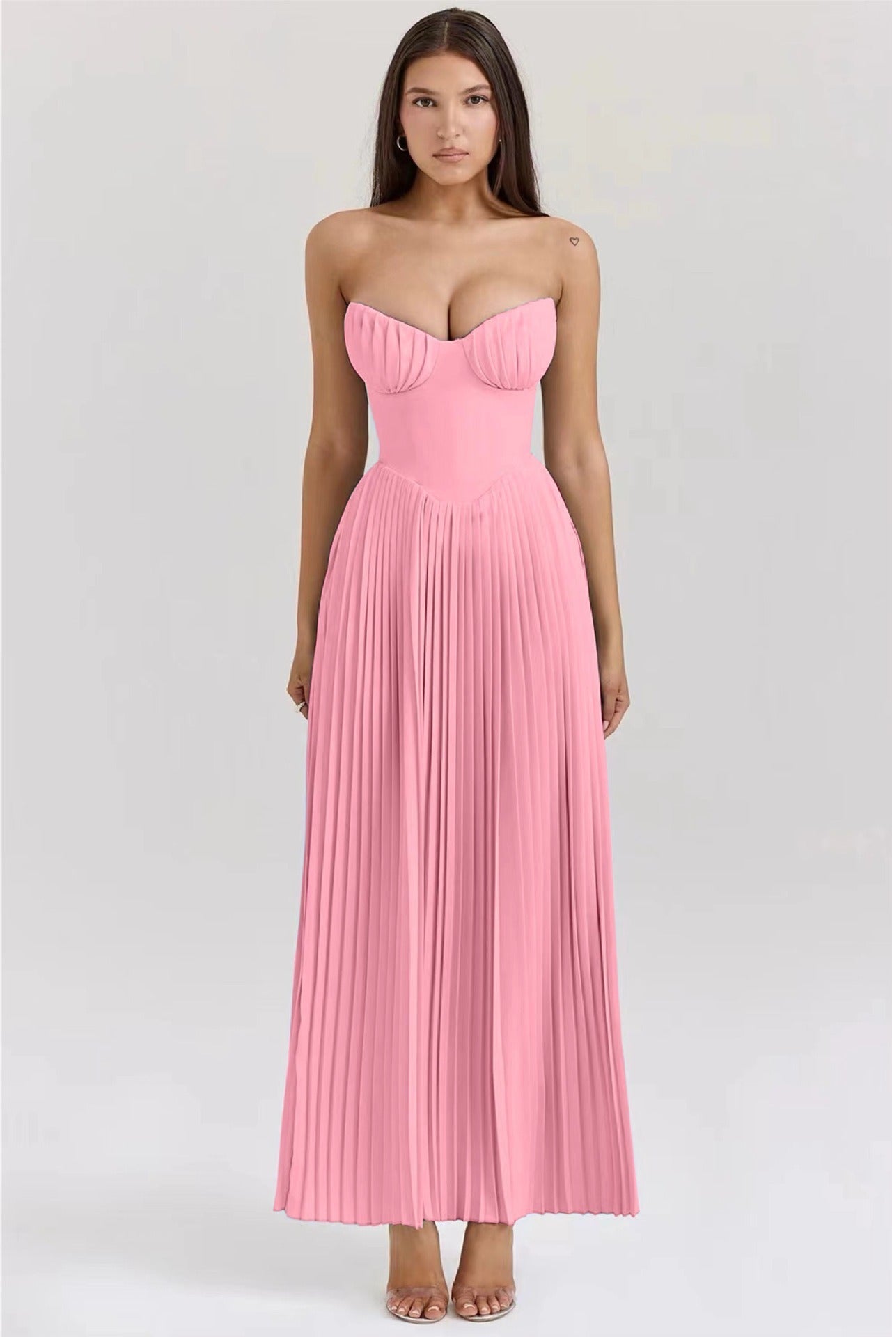 Luxuriöses Maxikleid mit Sanftem Fall