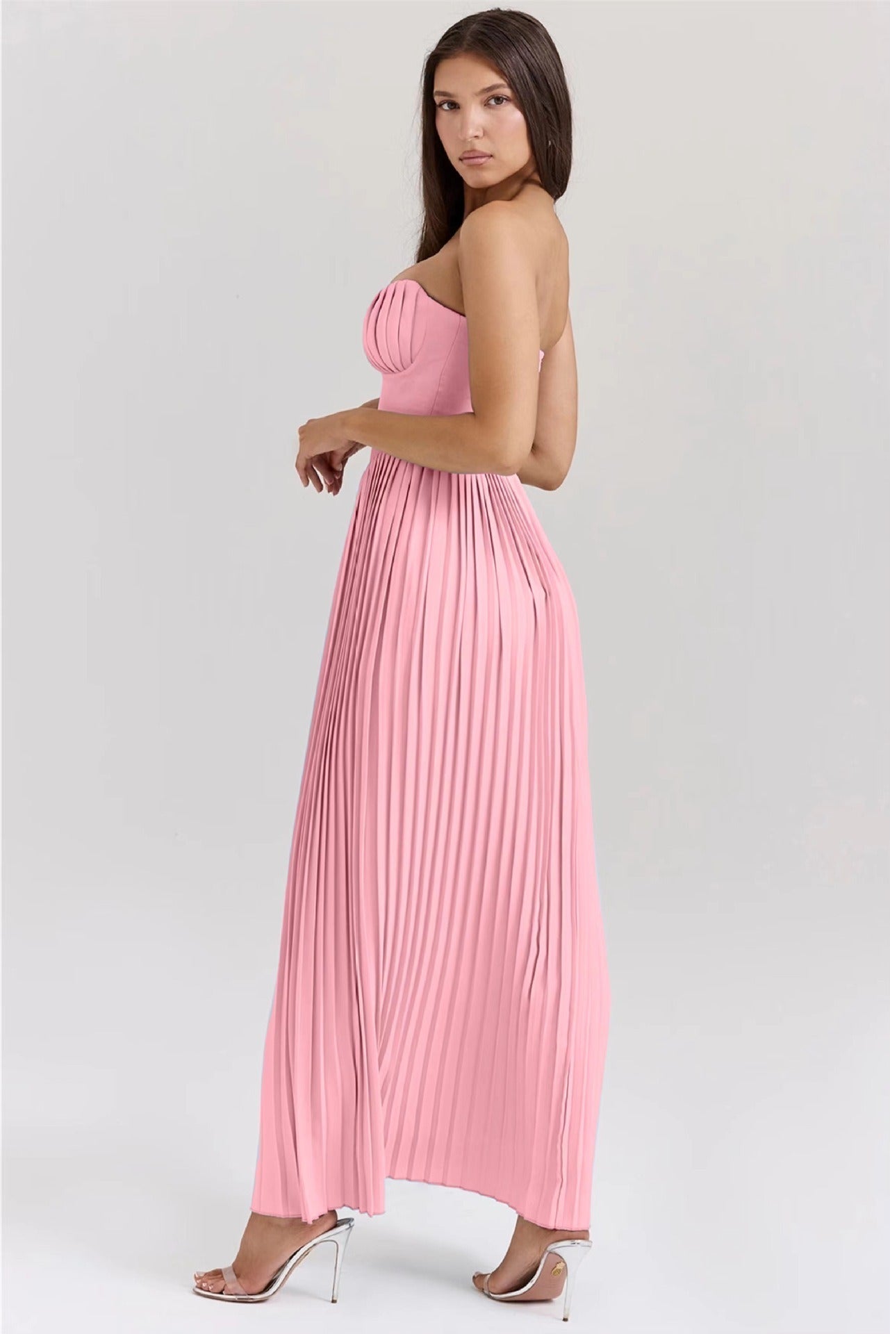 Luxuriöses Maxikleid mit Sanftem Fall