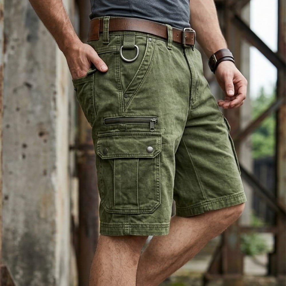 Funktionale Denim Cargo-Shorts (1 Kaufen, 1 GRATIS dazu)
