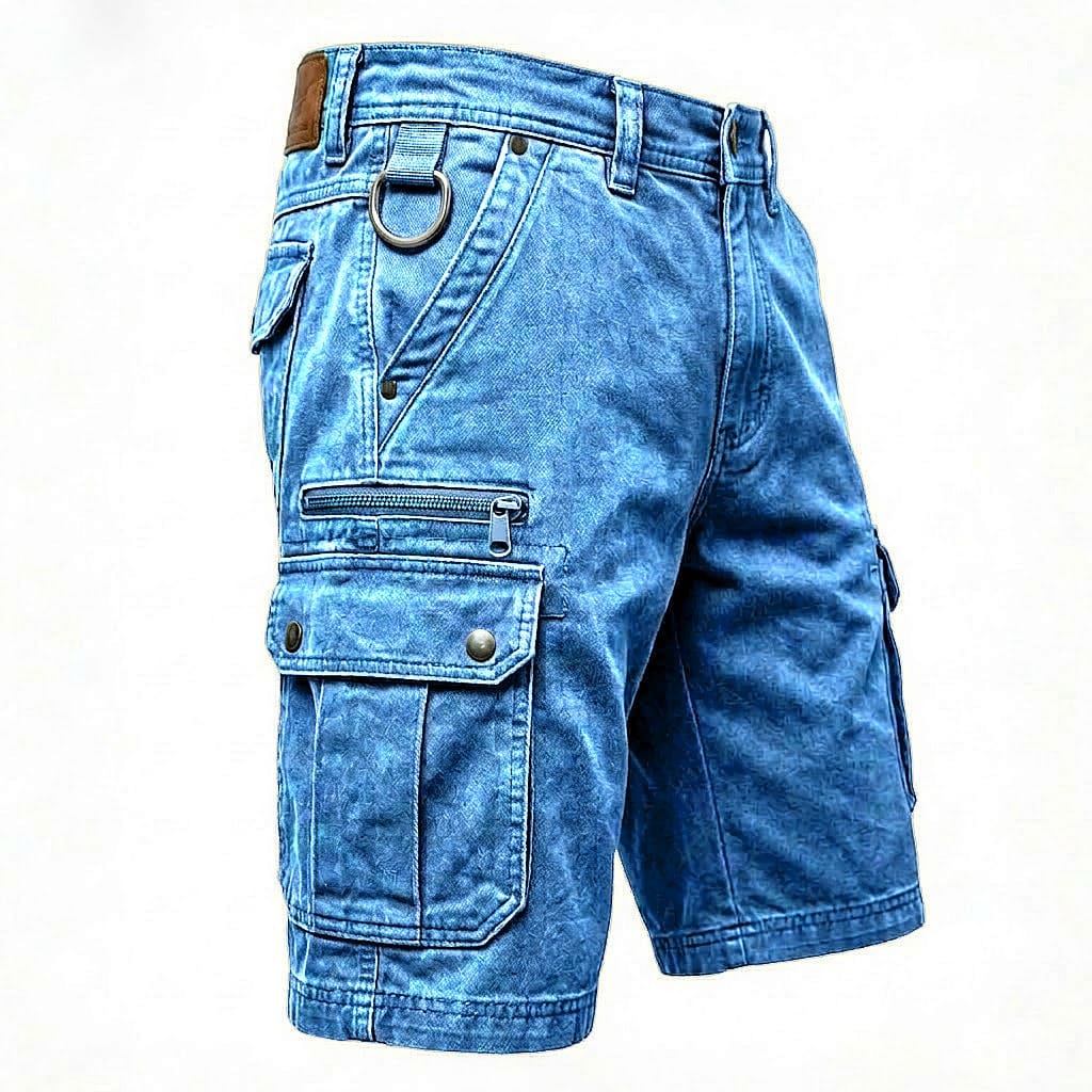 Funktionale Denim Cargo-Shorts (1 Kaufen, 1 GRATIS dazu)