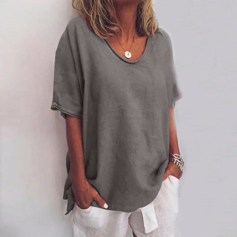 Lockeres Komfort-T-Shirt für Damen (1 Kaufen, 1 GRATIS dazu)