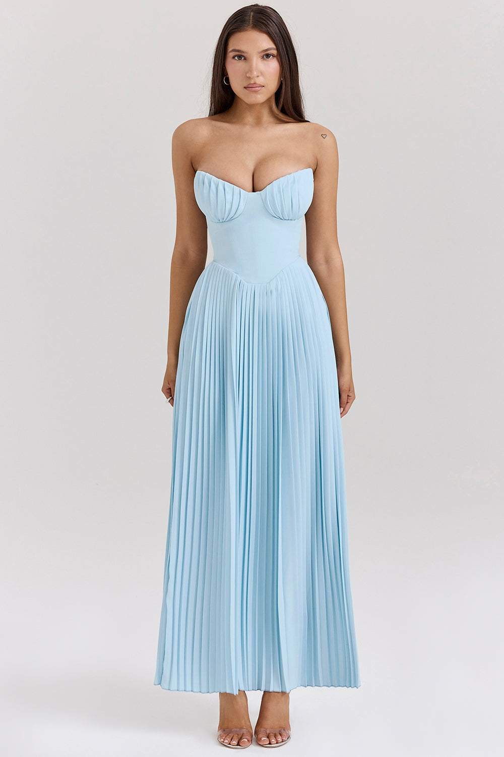 Luxuriöses Maxikleid mit Sanftem Fall